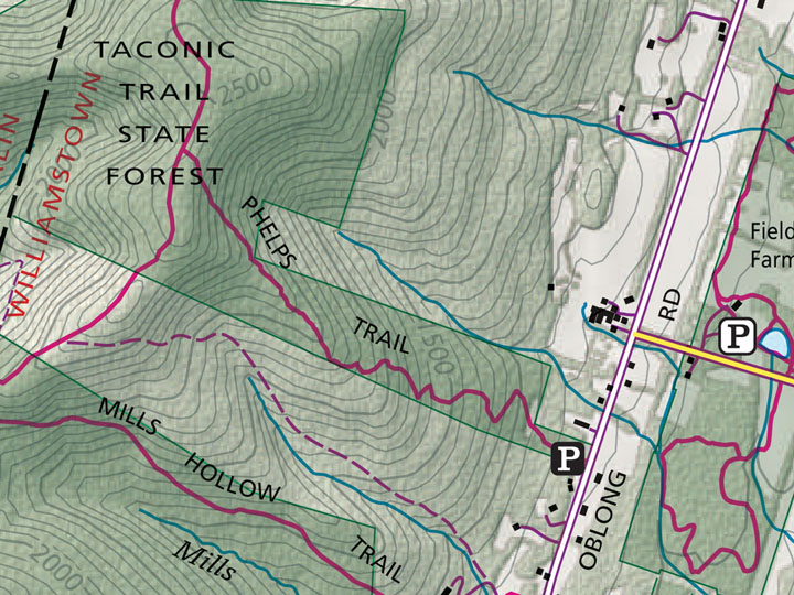 Phelps Trail Map