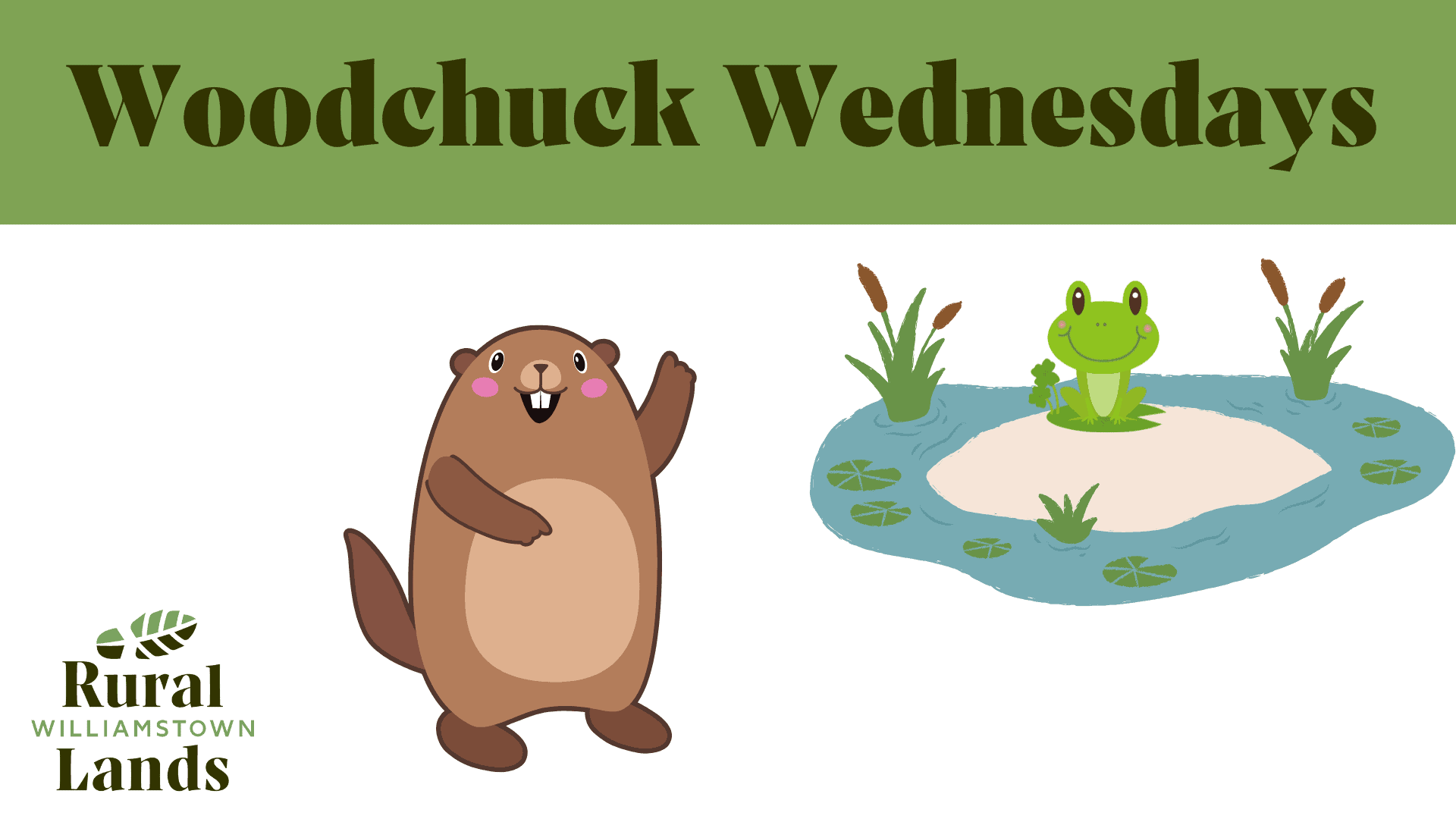 Woodchuck Wednesdays - Registration opens March 1st!