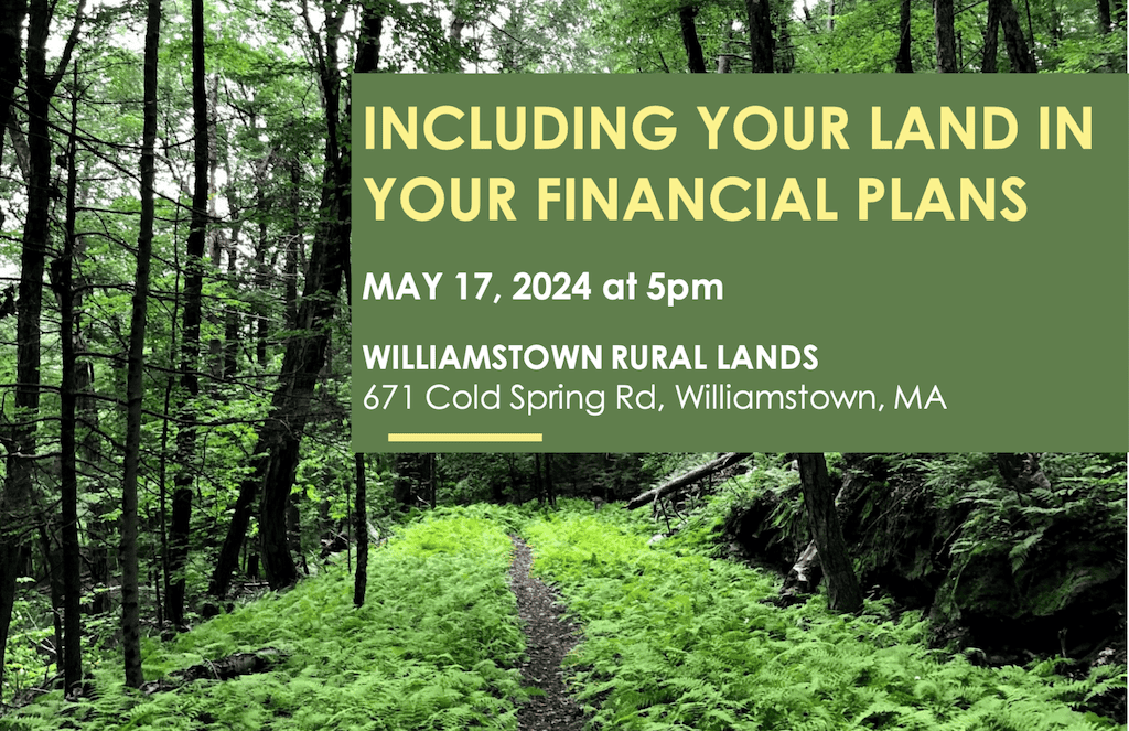 Including your land in your financial plans