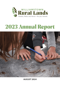 Cover image of annual report.